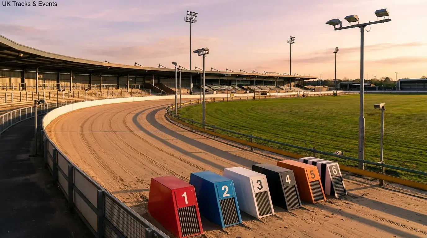 Guide to UK greyhound racing tracks and major events for bettors